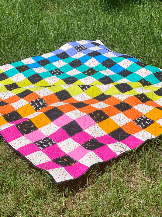 90’s Neon Quilt