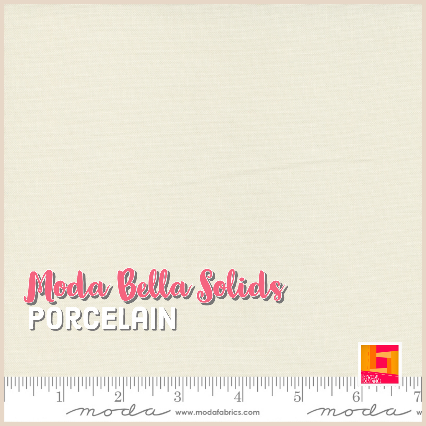 Moda Fabrics-Bella Solids-Porcelain