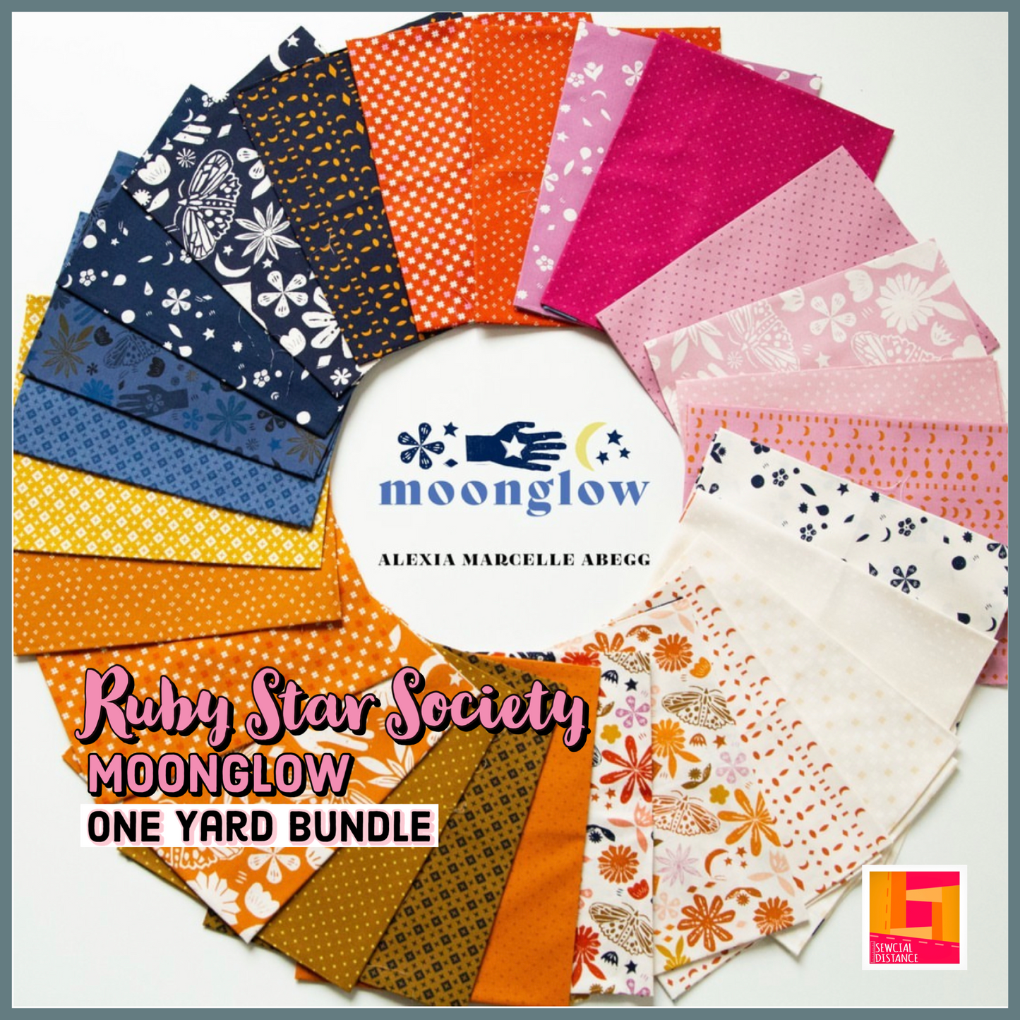 Ruby Star Society-Moonglow-One Yard Bundle
