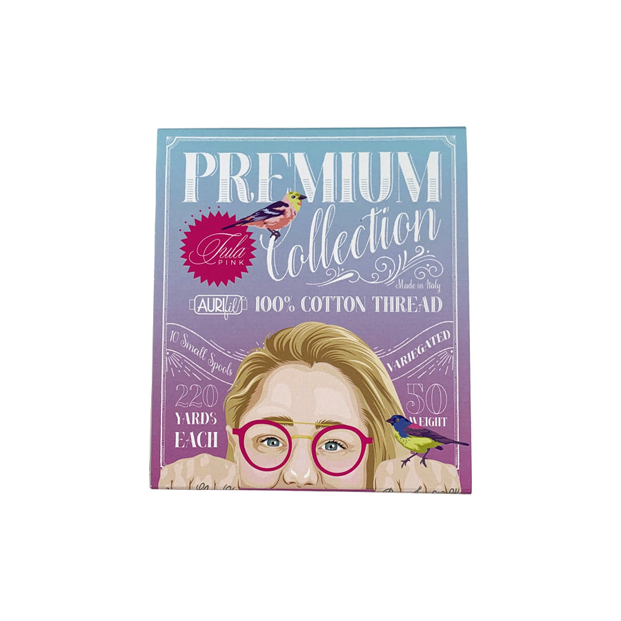 Tula Pink Premium Aurifil Thread Collection-Small Spools