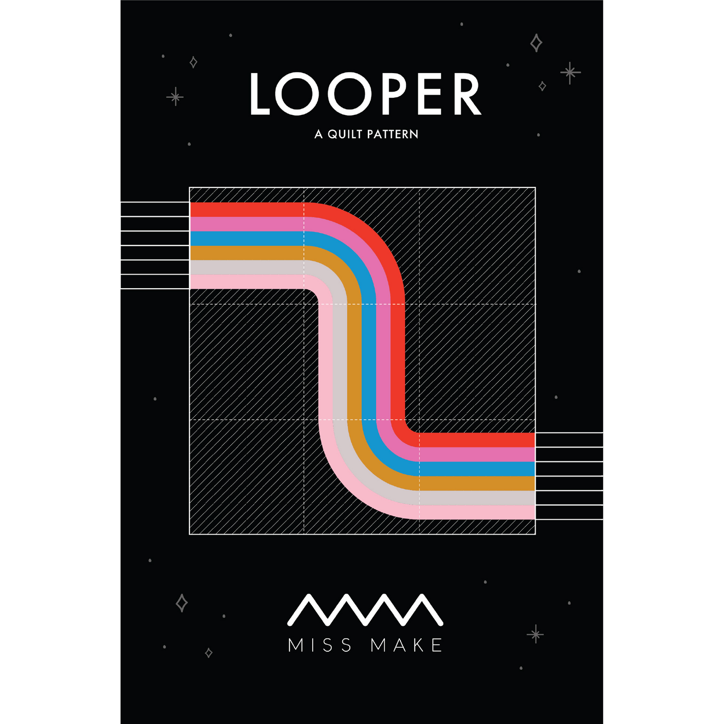 Looper Quilt by Miss Make