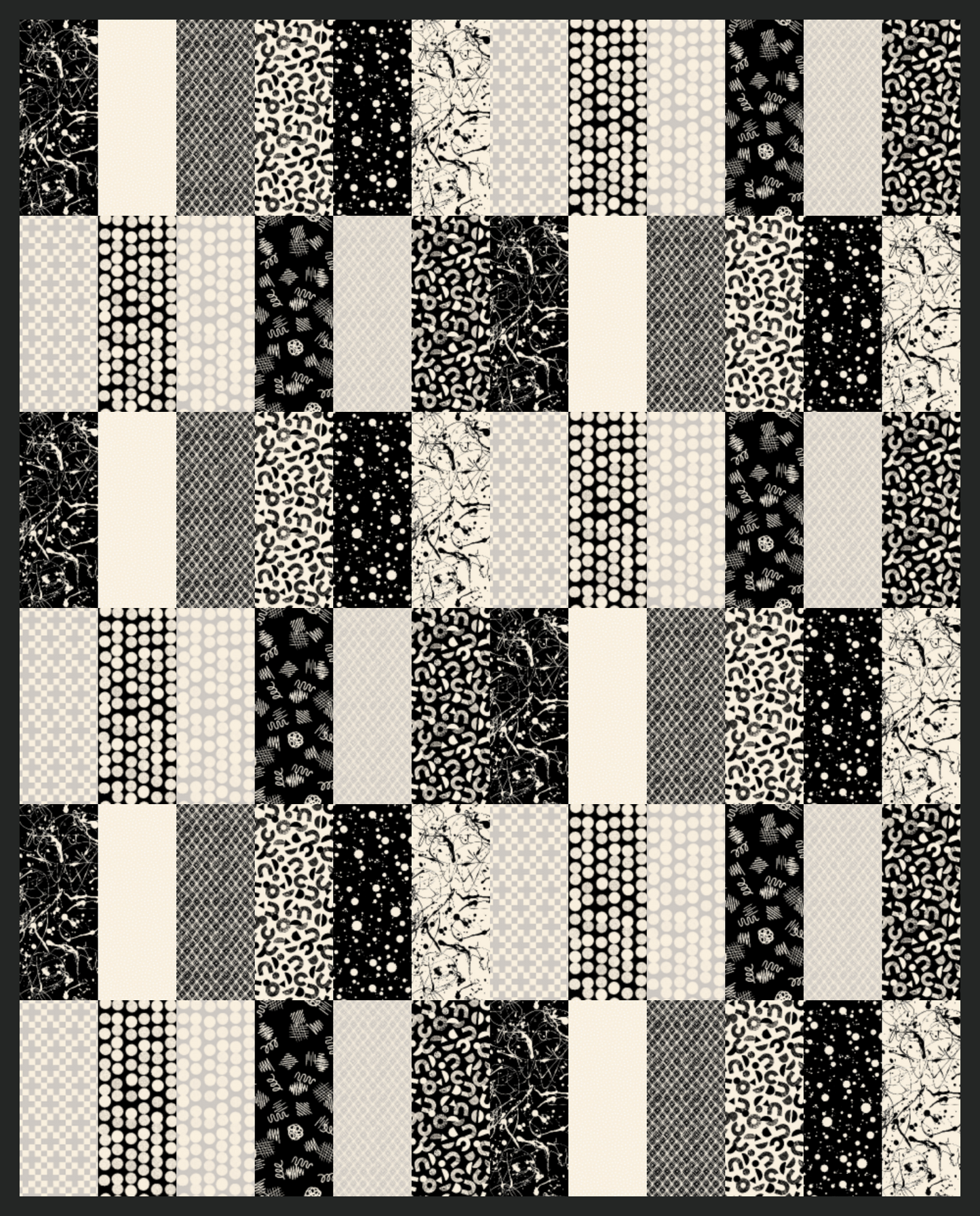 RSS Spring Sewalong Swatch Quilt Kit-Achroma