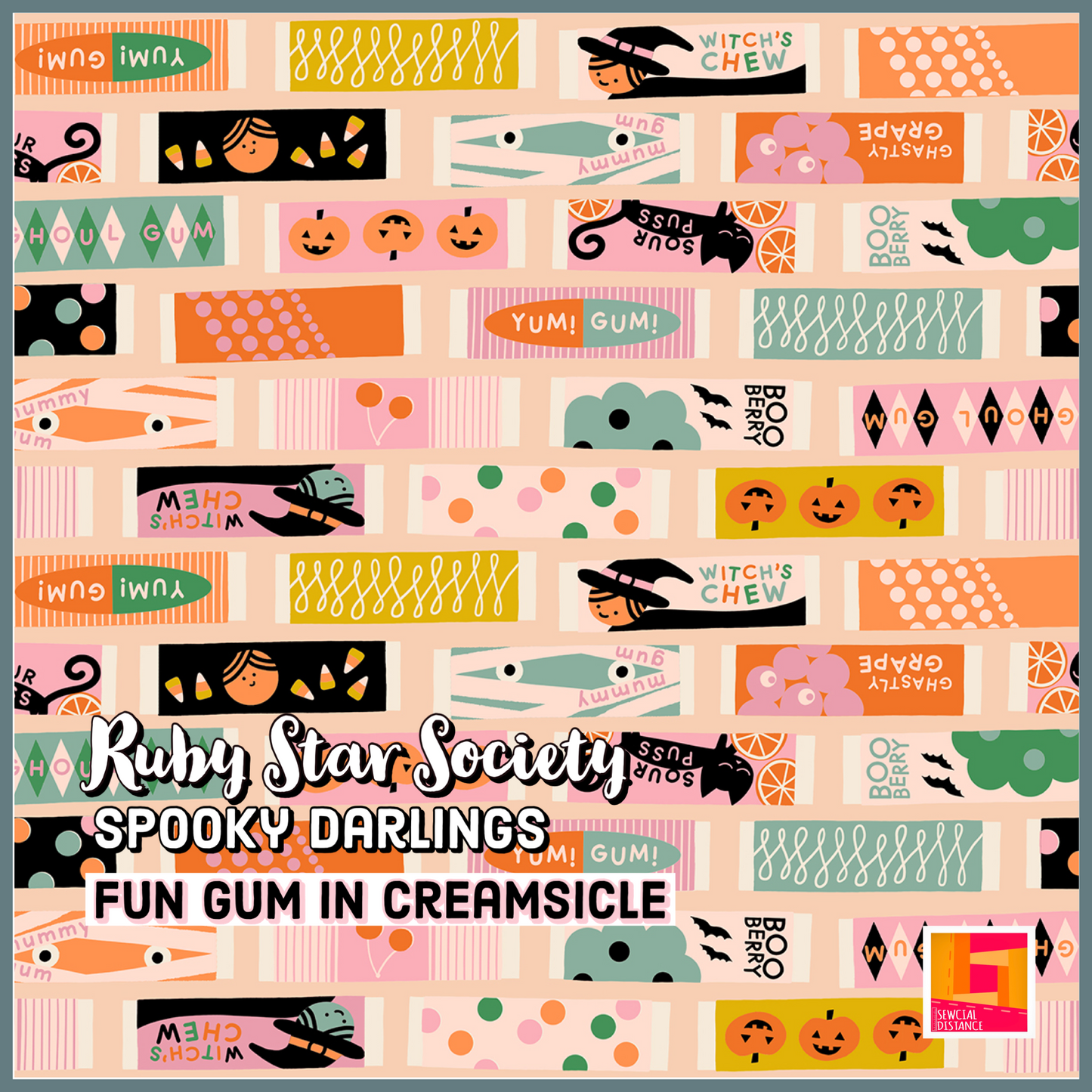 Ruby Star Society-Spooky Darlings-Fun Gum in Creamsicle