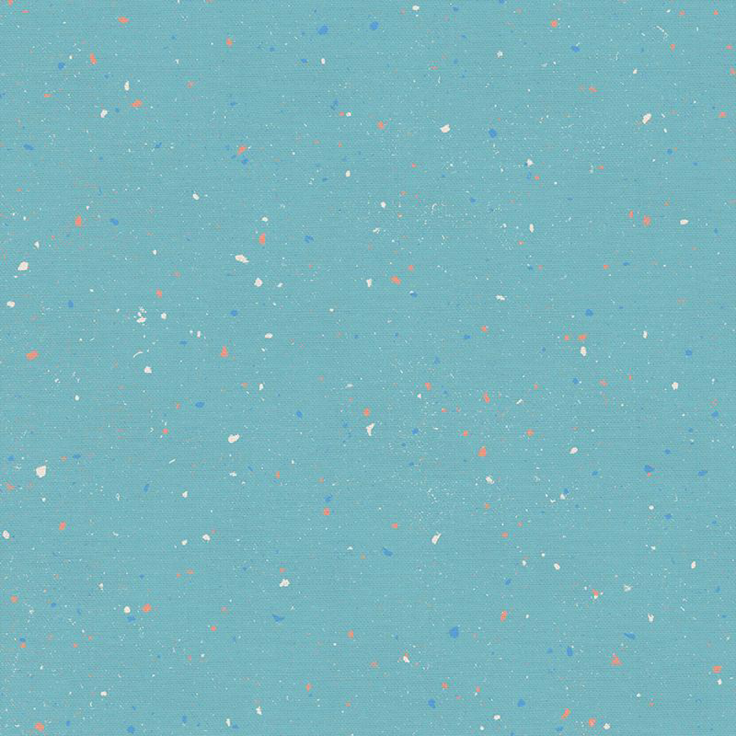 Paintbrush Studio-Rainbow Dust-Terrazzo-Teal in 50in Double Gauze