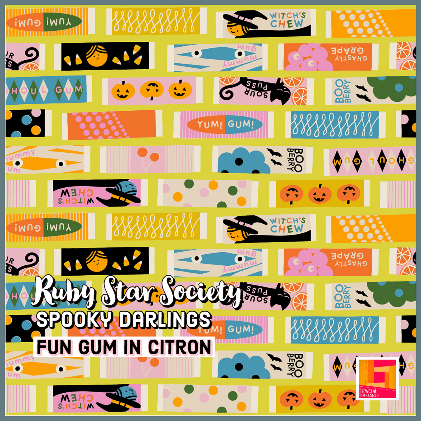 Ruby Star Society-Spooky Darlings-Fun Gum in Citron
