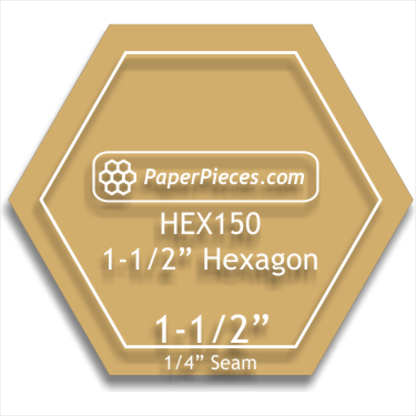 Paper Pieces Pack-1.5in Hexagons-50CT