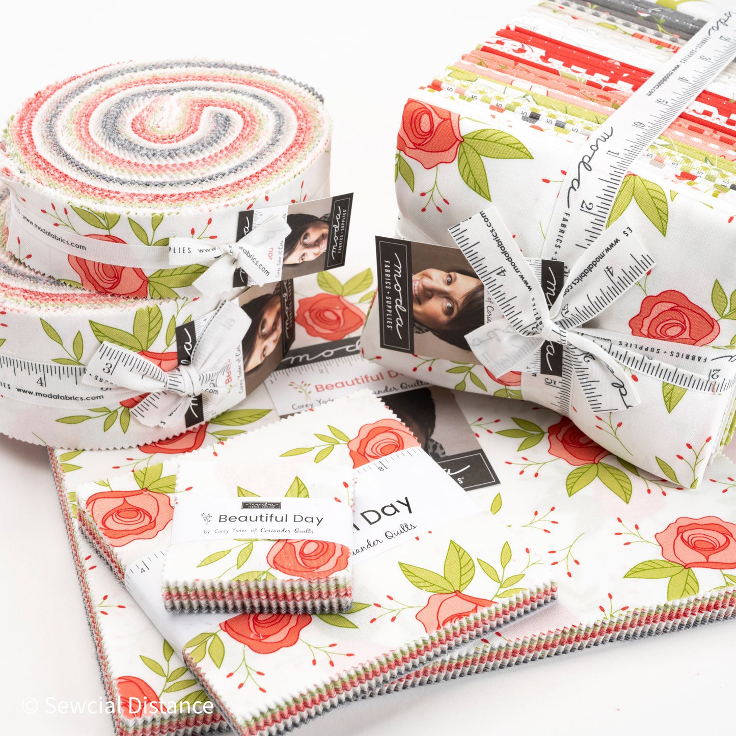 Moda Fabrics-Corey Yoder-Beautiful Day-Honey Bun