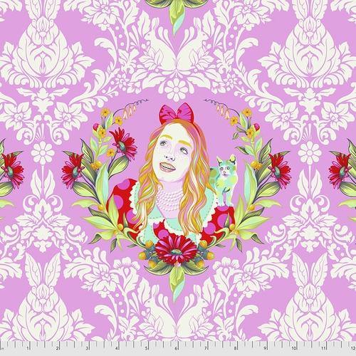 PRE-ORDER For April 2021! By the 1/2 Yard-Tula Pink-Curiouser and Curiouser-Alice in Wonder - Sewcial Distance