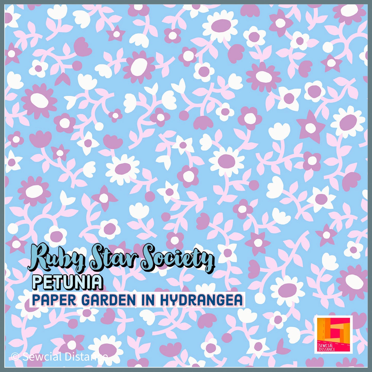Ruby Star Society-Petunia-Paper Garden in Hydrangea