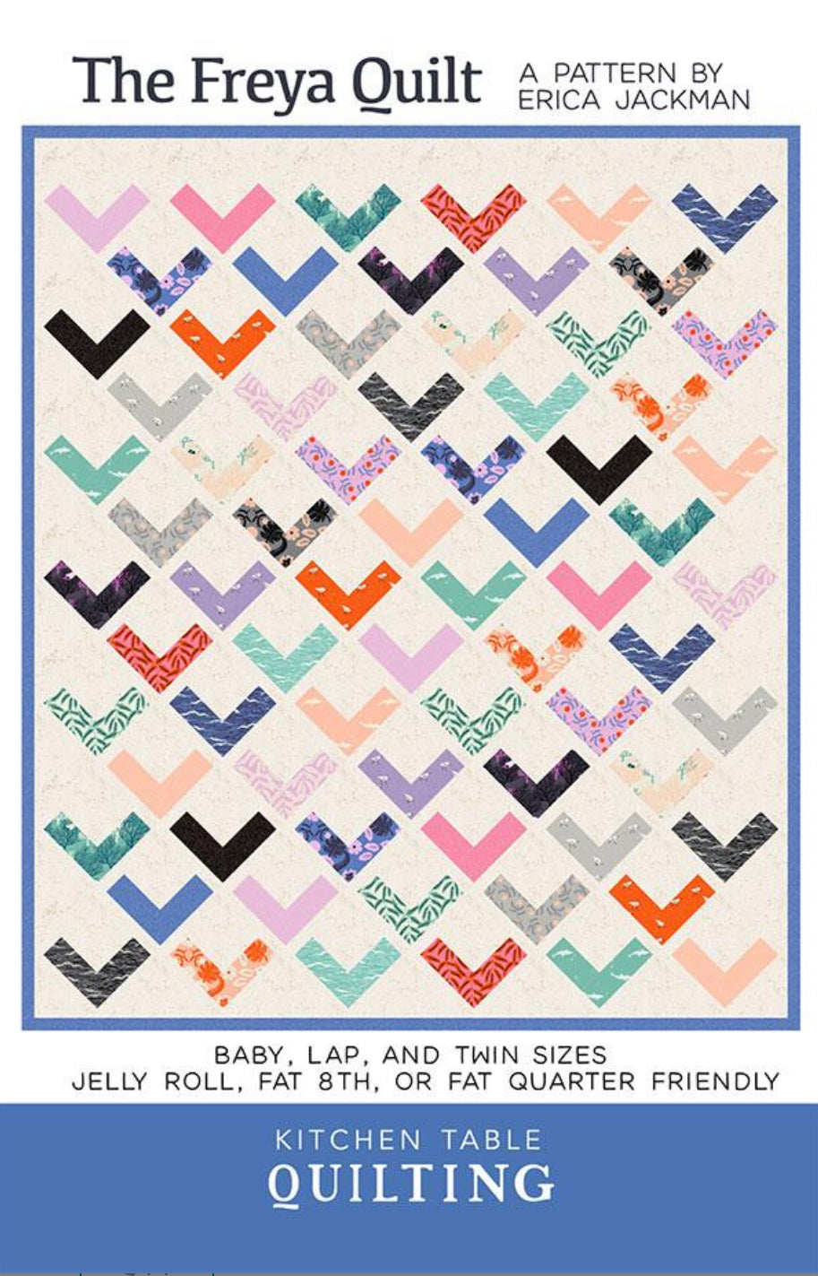The Freya Quilt by Kitchen Table Quilting