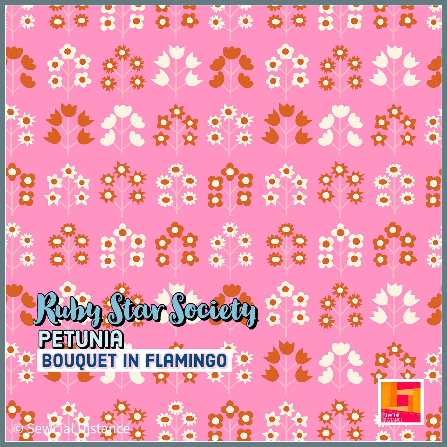 Ruby Star Society-Petunia-Bouquet in Flamingo