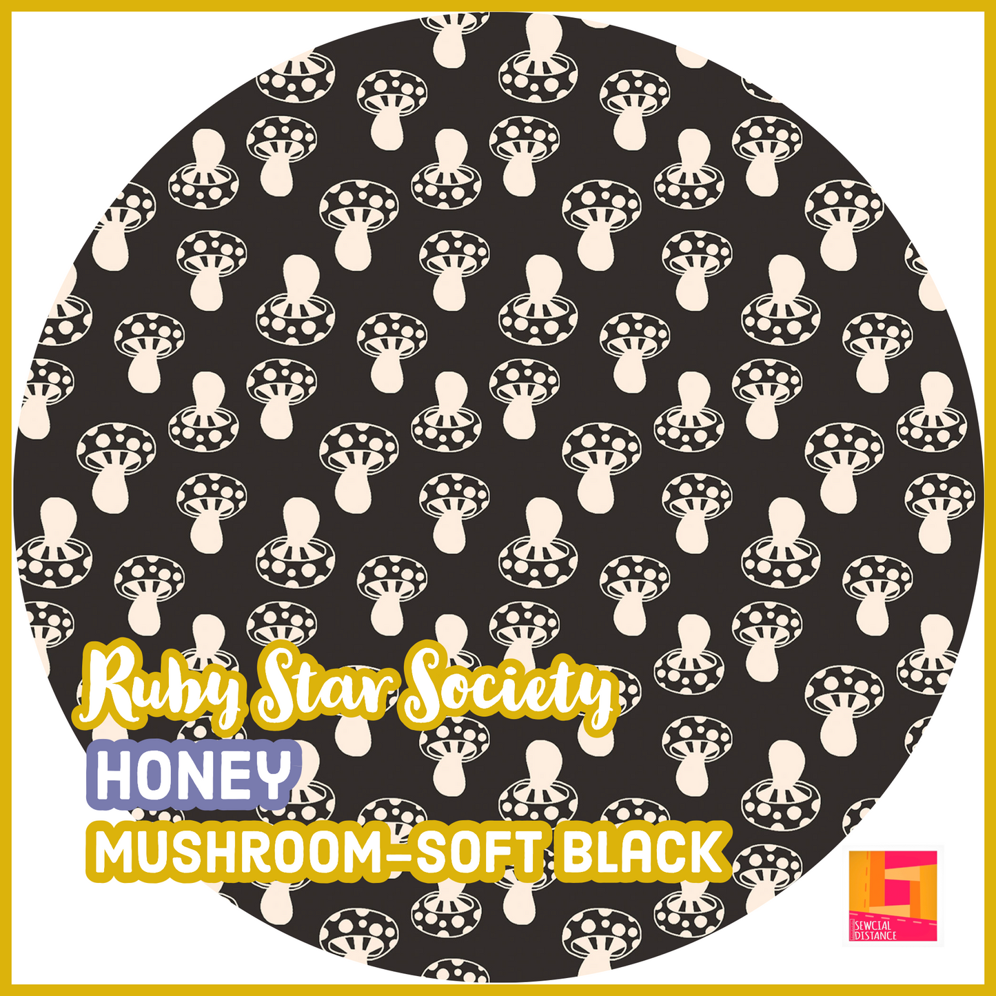 Ruby Star Society-Honey-Mushrooms-Soft Black