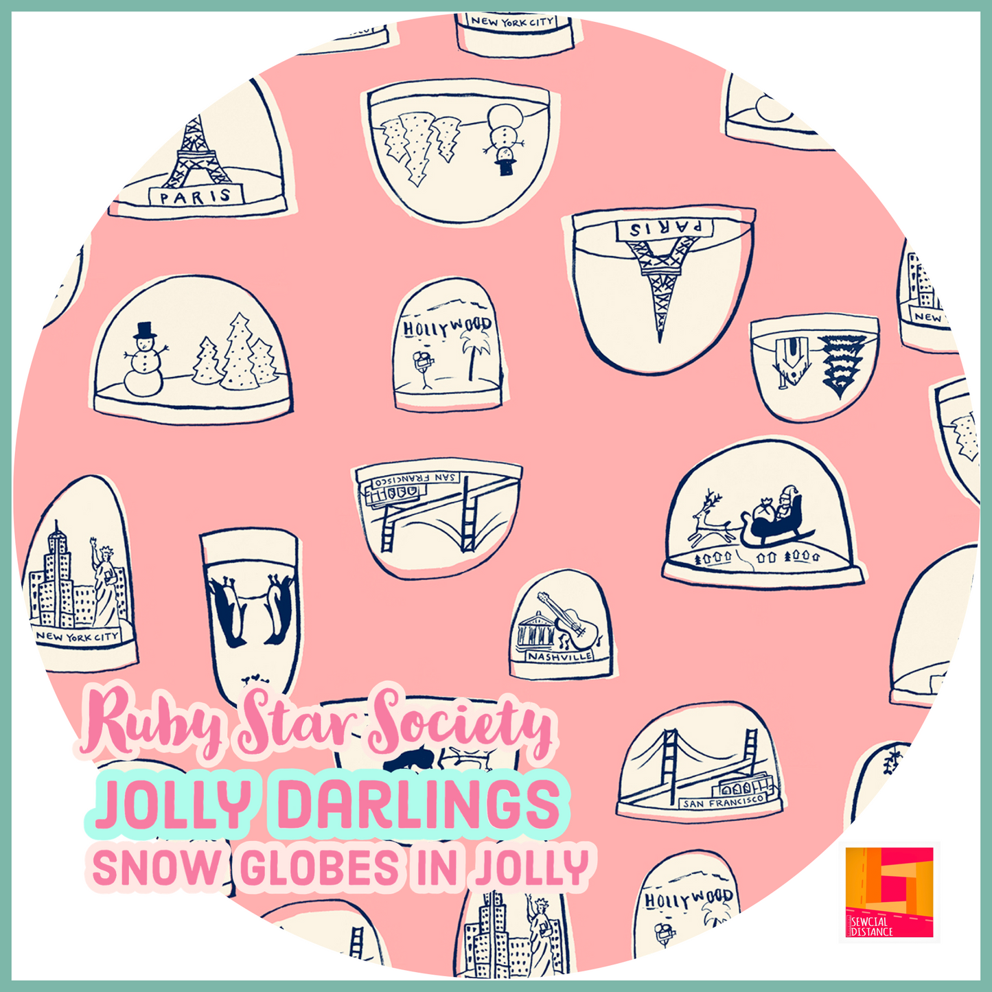 Ruby Star Society-Jolly Darlings-Snowglobes in Jolly