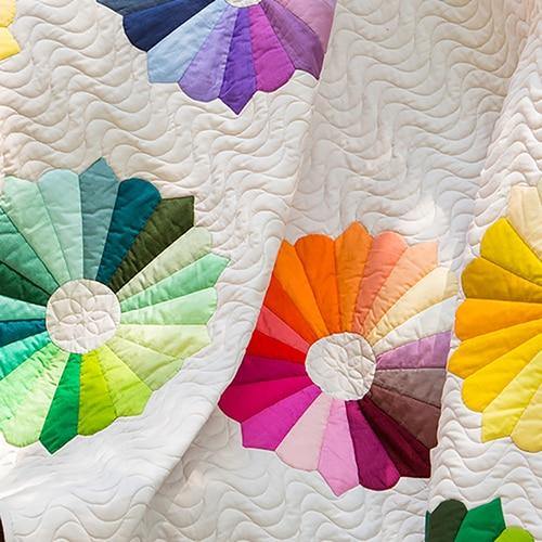 By The 1/2 Yard-Free Spirit-Designer Essential Solids-Bubblegum - Sewcial Distance