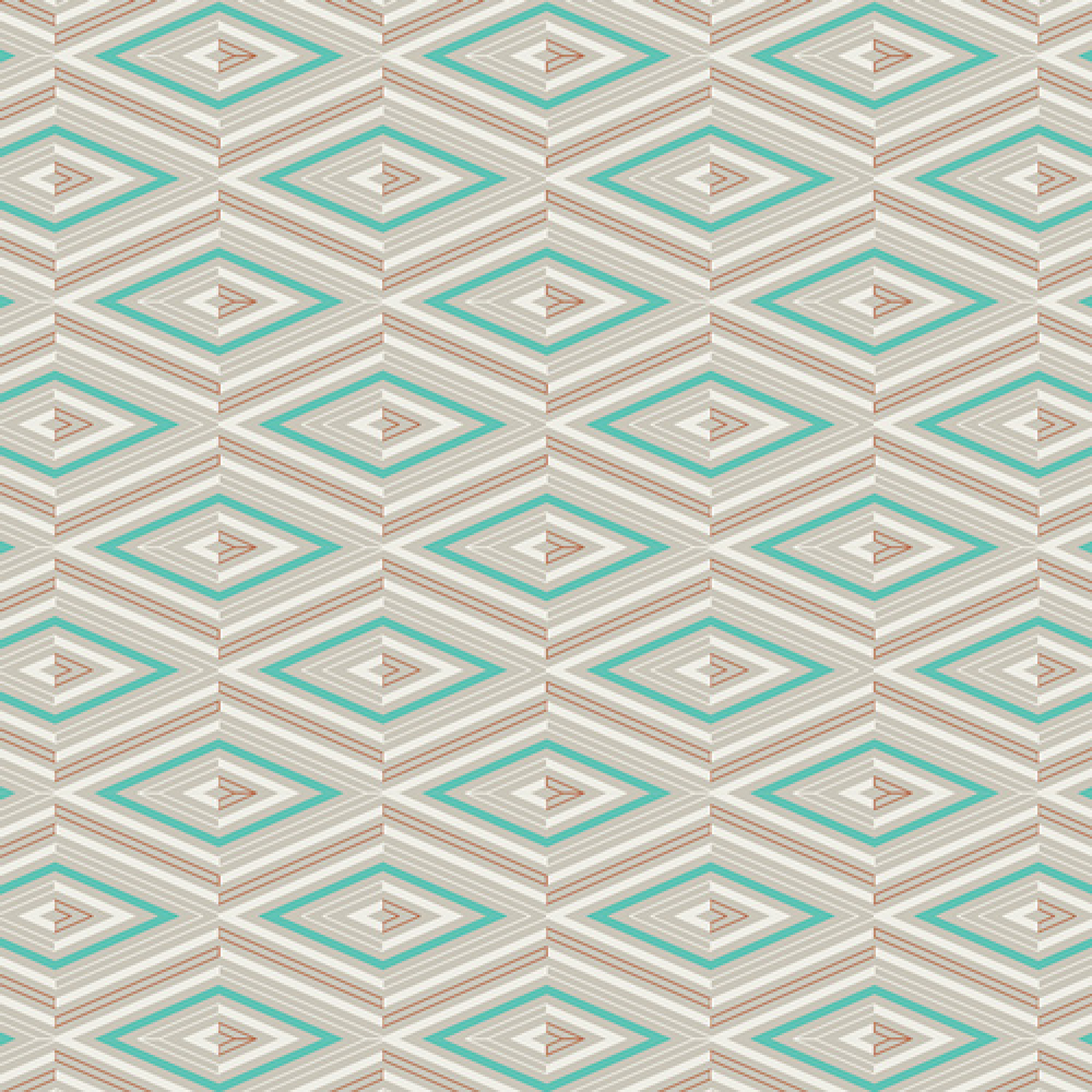 Art Gallery Fabrics-Etno-Angle Inception-Polar-by the 1/2 yard