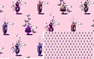 PRE-ORDER Tula Pink-Nightshade-Deja Vu-Half Yard Bundle