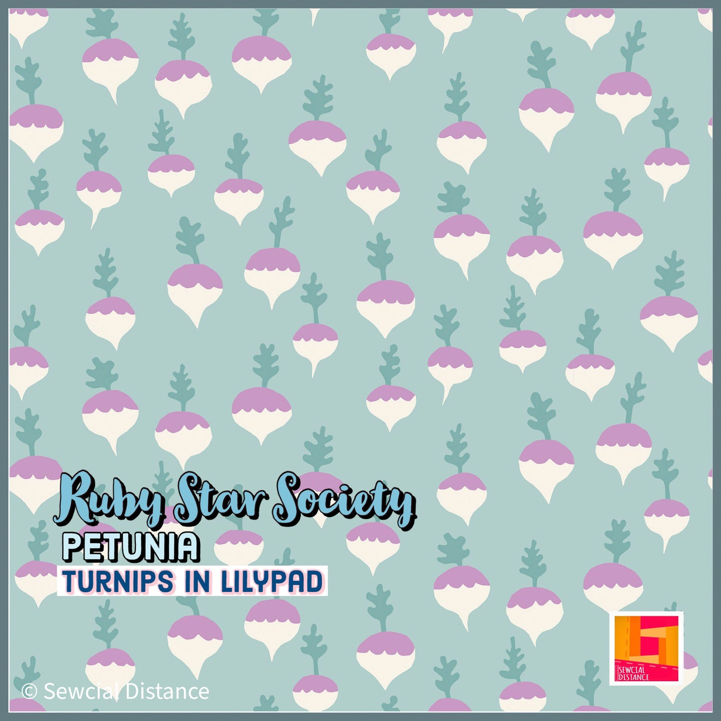 Ruby Star Society-Petunia-Turnips in Lily Pad