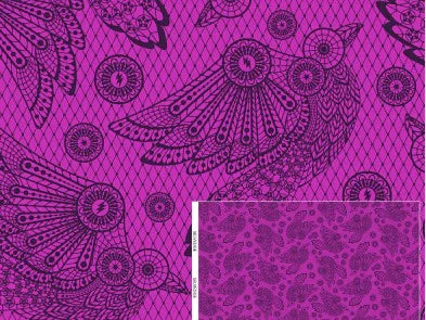 PRE-ORDER Tula Pink-Nightshade-Deja Vu-Half Yard Bundle