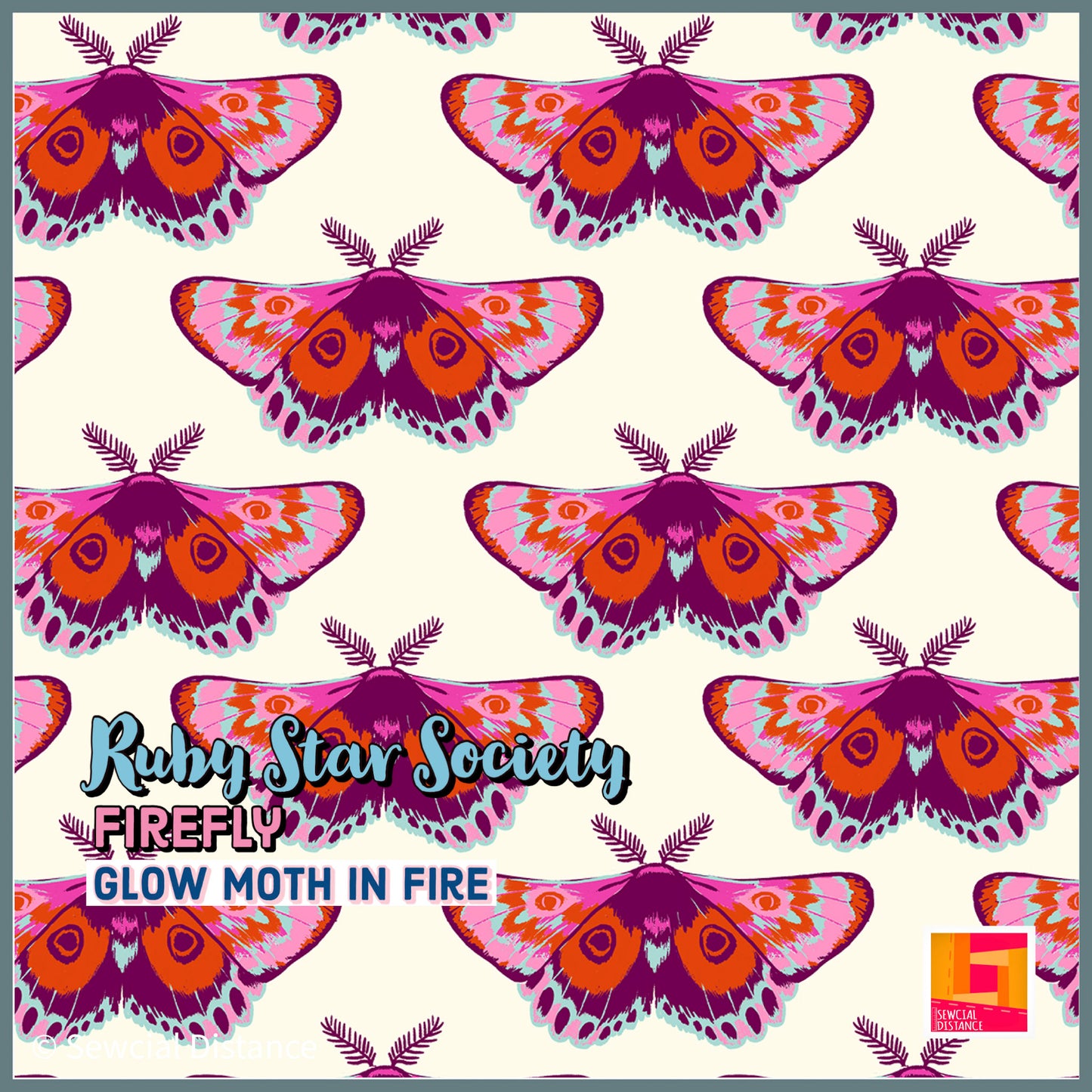 Ruby Star Society-Firefly-Glow Moth in Fire
