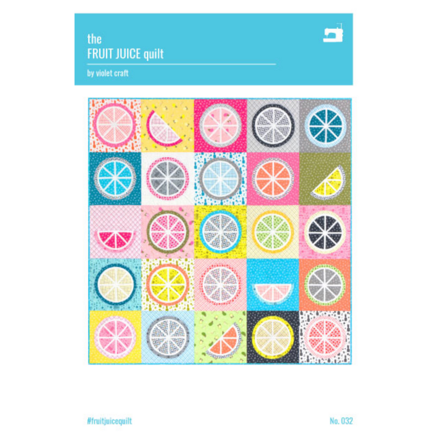 The Fruit Juice Quilt by Violet Craft