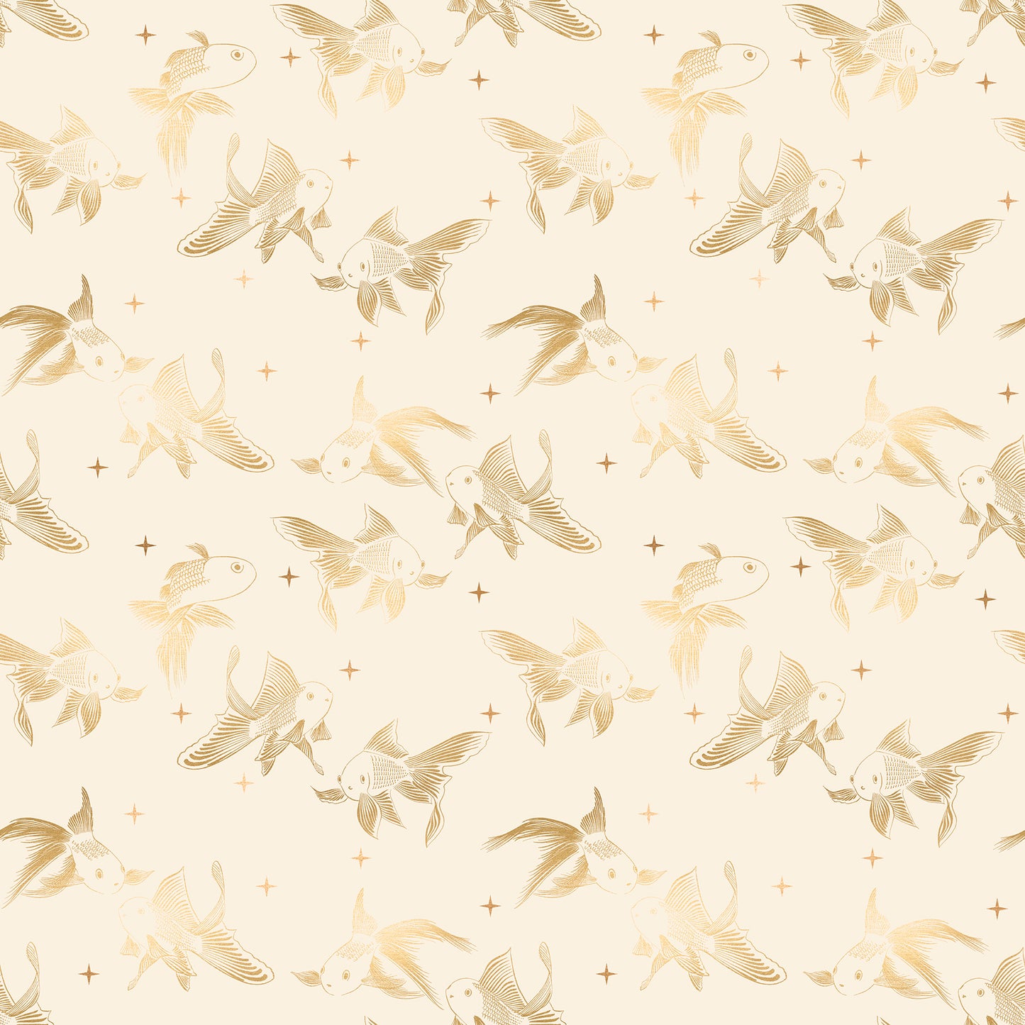 Ruby Star Society-Curio-Goldfish in Natural Metallic
