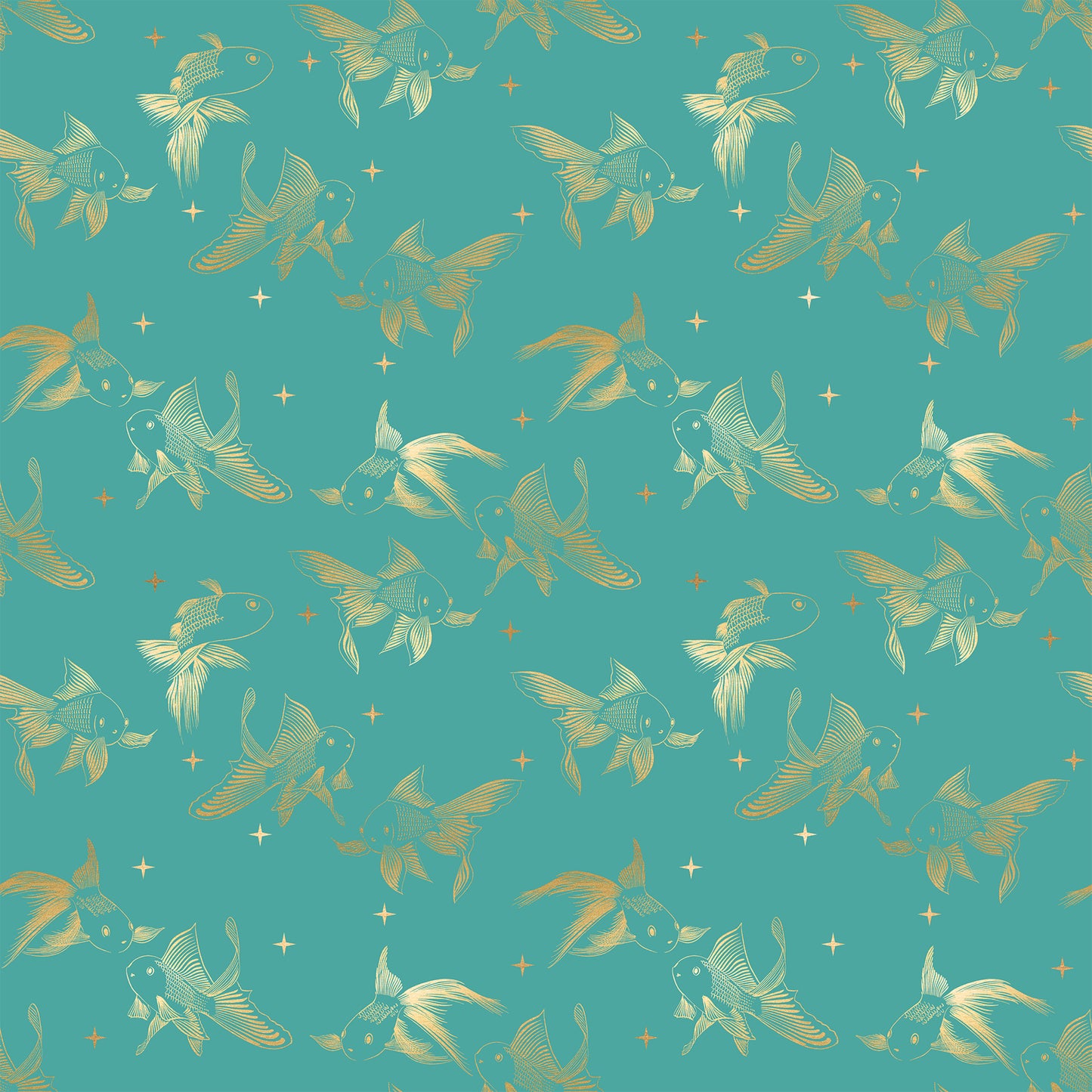 Ruby Star Society-Curio-Goldfish in Succulent Metallic