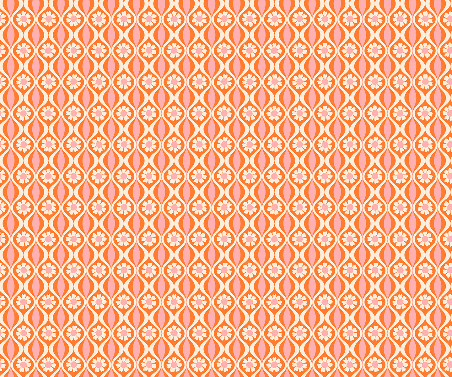 Ruby Star Society-Curio-Endpaper in Balmy