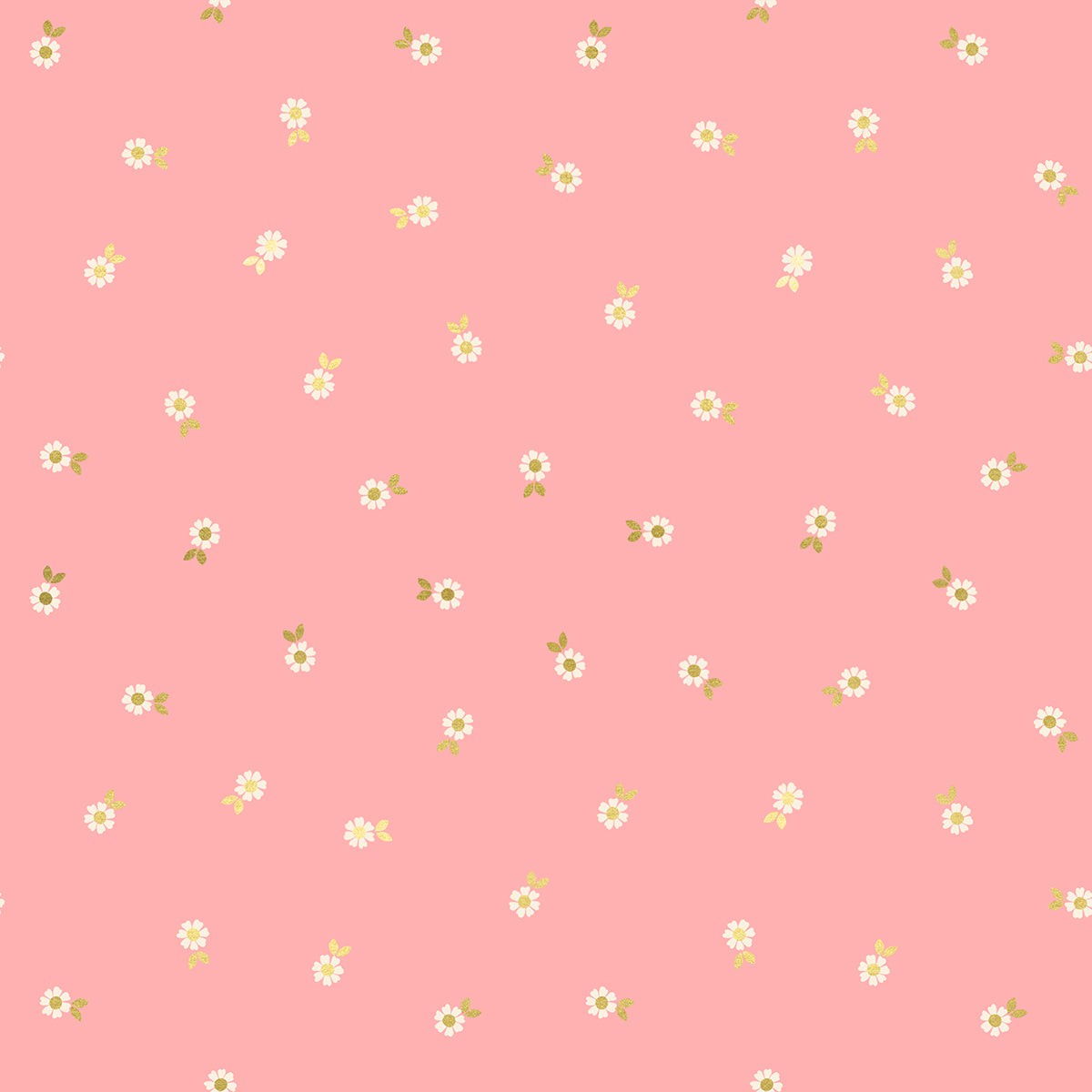 Ruby Star Society-Curio-Falling Flowers in Balmy Metallic