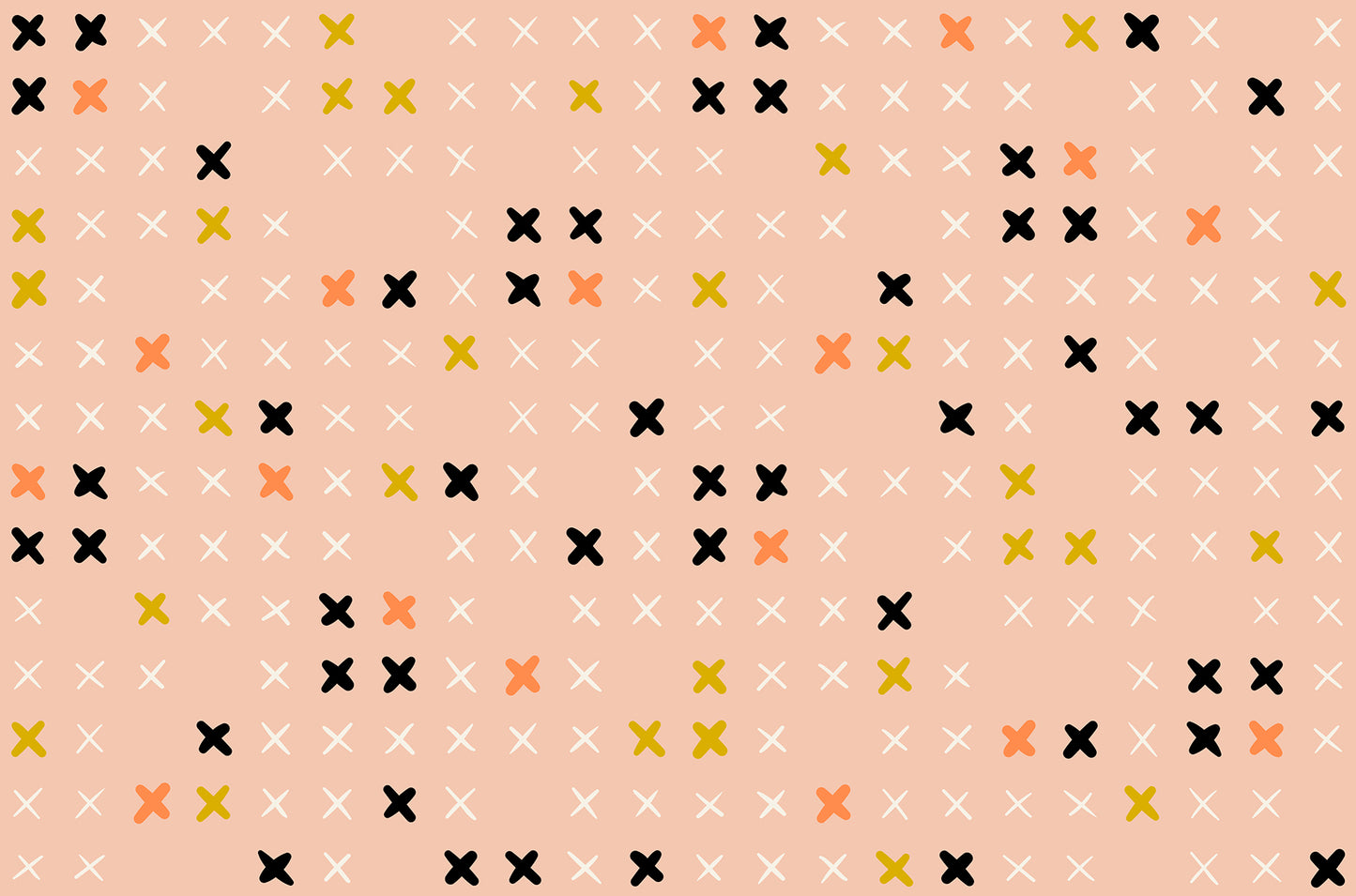 Ruby Star Society-Spooky Darlings-Frankenstitches in Peach Blossom