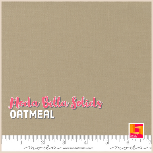 Moda Fabrics-Bella Solids-Oatmeal