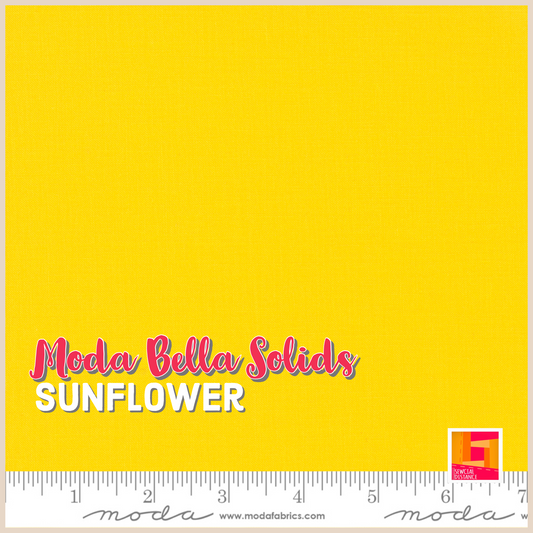 Moda Fabrics-Bella Solids-Sunflower