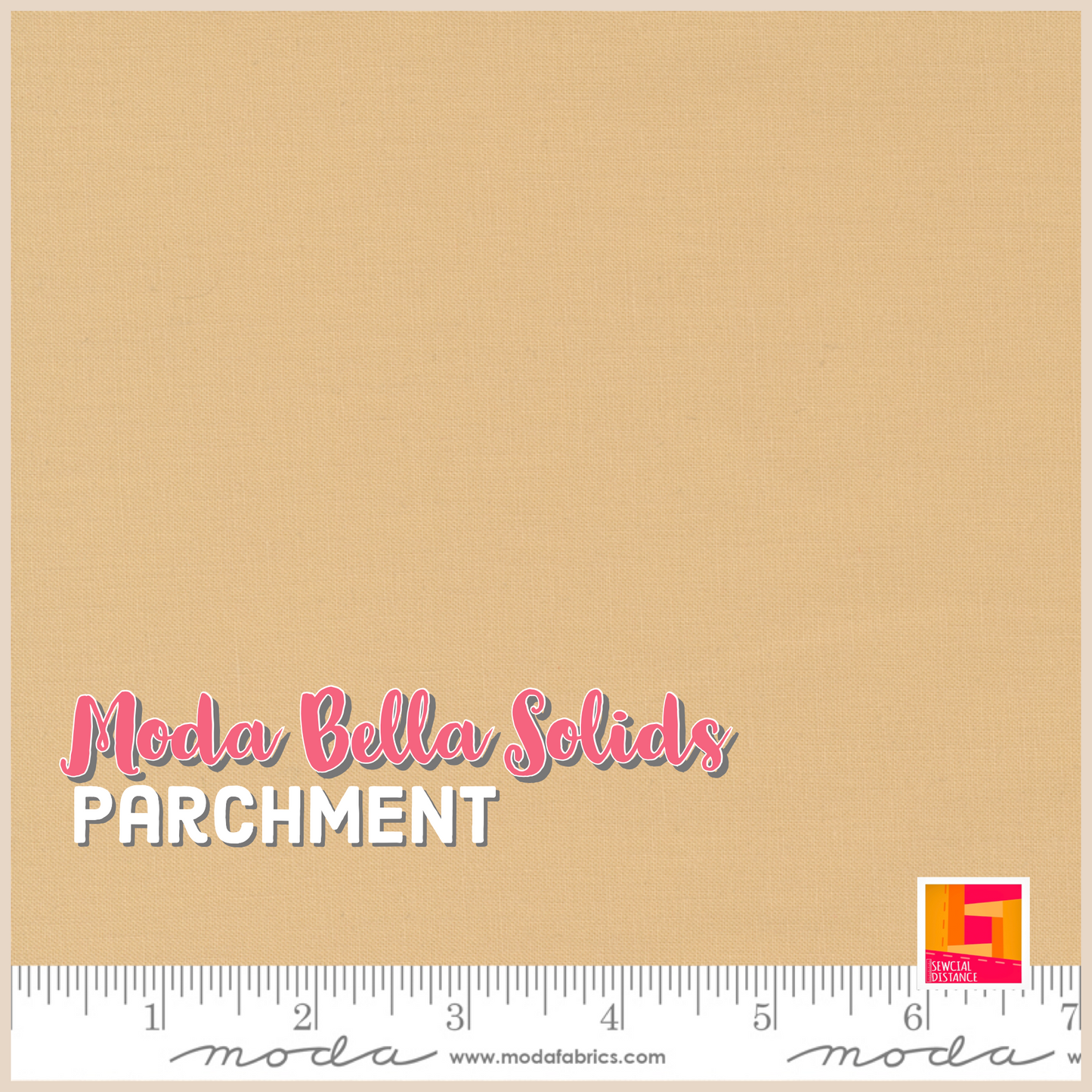 Moda Fabrics-Bella Solids-Parchment