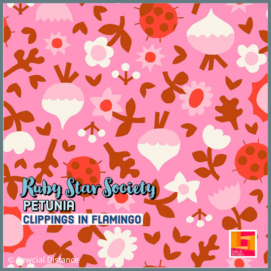 Ruby Star Society-Petunia-Clippings in Flamingo