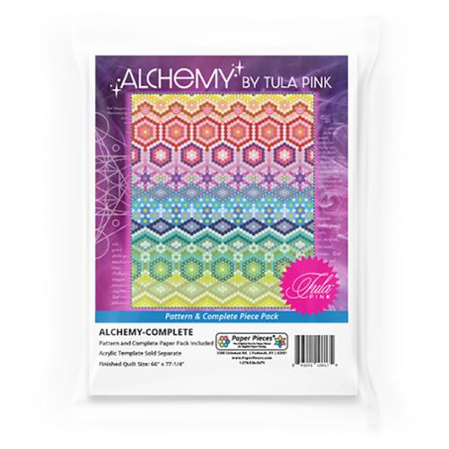 Alchemy by Tula Pink-Complete Pattern, Paper Pieces and Template Set