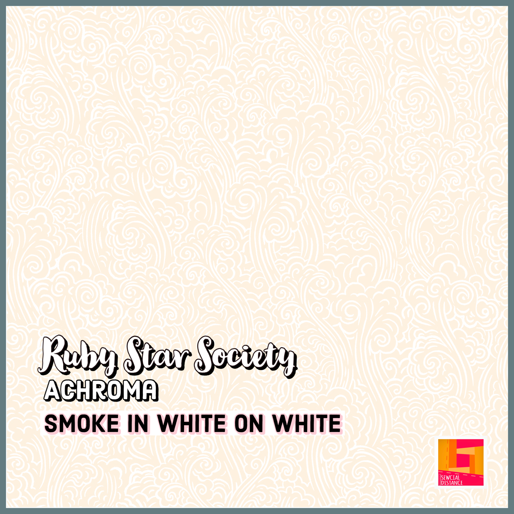 Ruby Star Society-Achroma-Smoke in White on White
