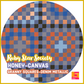 Ruby Star Society-Honey-CANVAS-Granny Square-Metallic Denim