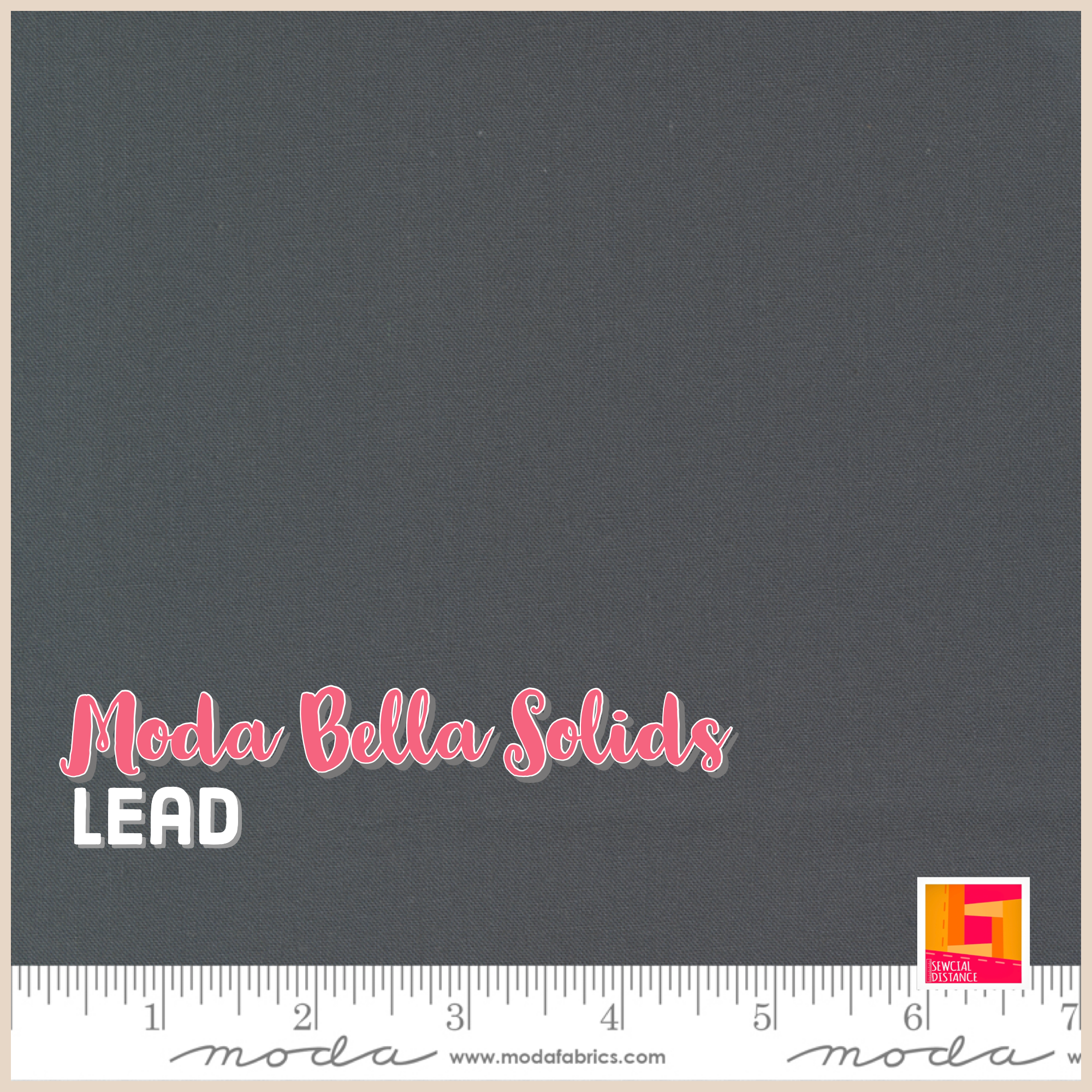 Moda Fabrics-Bella Solids-Lead