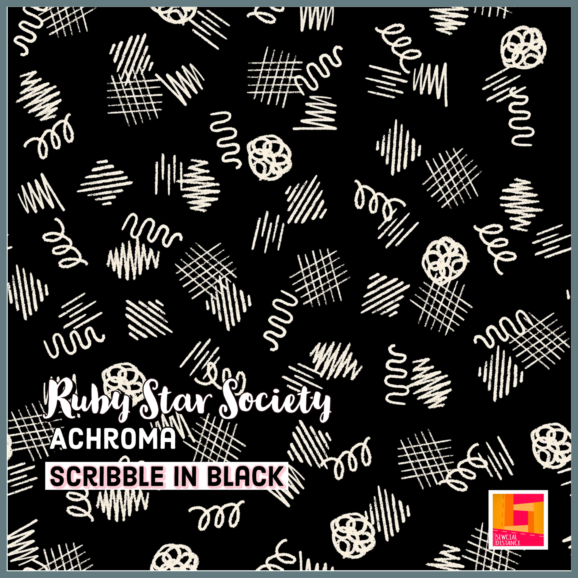 Ruby Star Society-Achroma-Scribble in Black