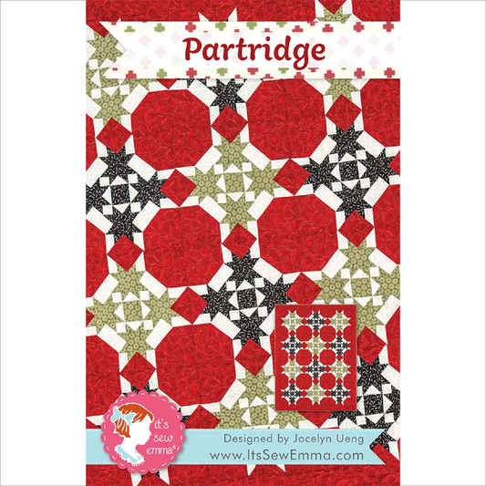 Partridge Quilt Pattern by Its Sew Emma