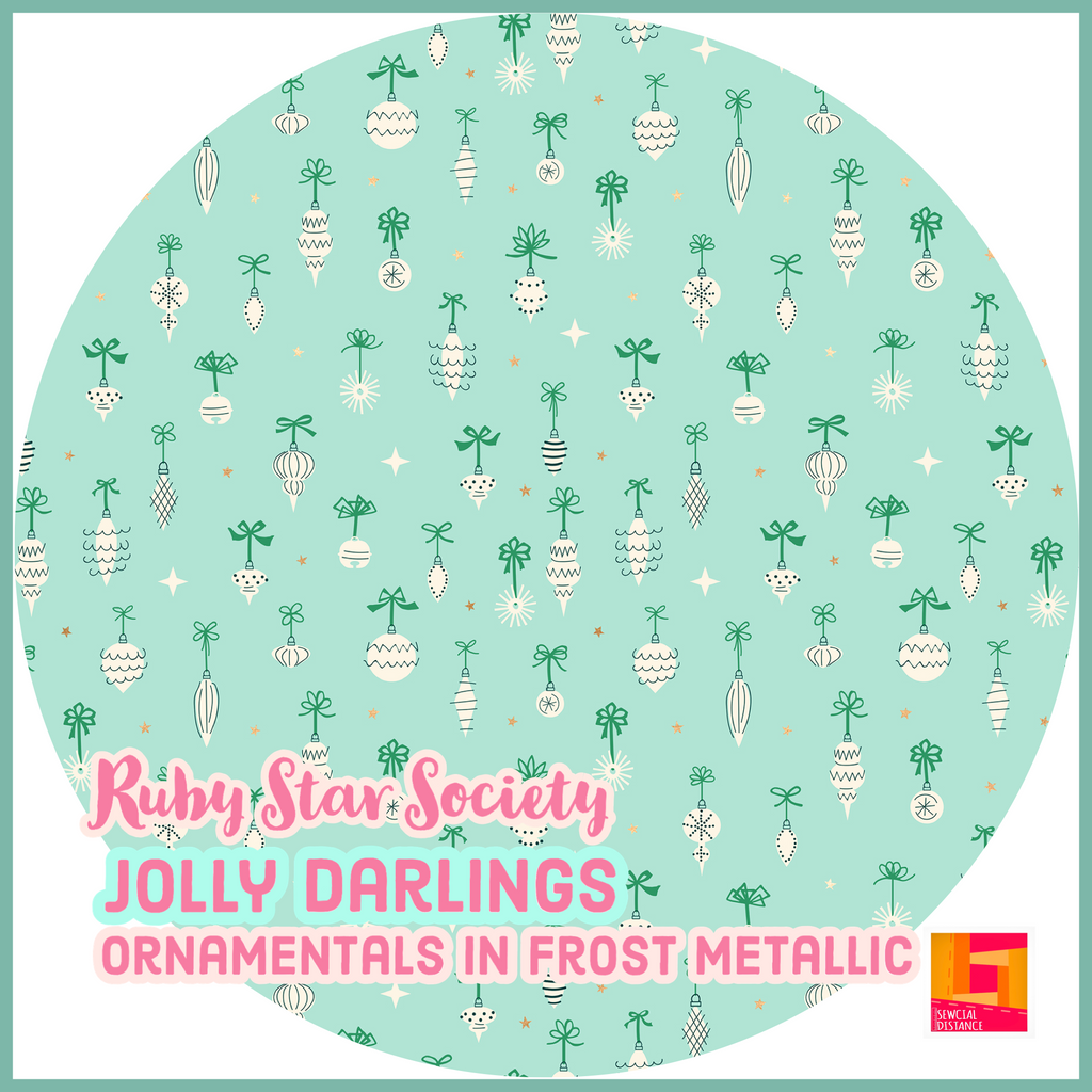 Ruby Star Society-Jolly Darlings-Ornamentals in Frost Metallic