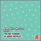 Ruby Star Society-Curio-Falling Flowers in Agave Metallic