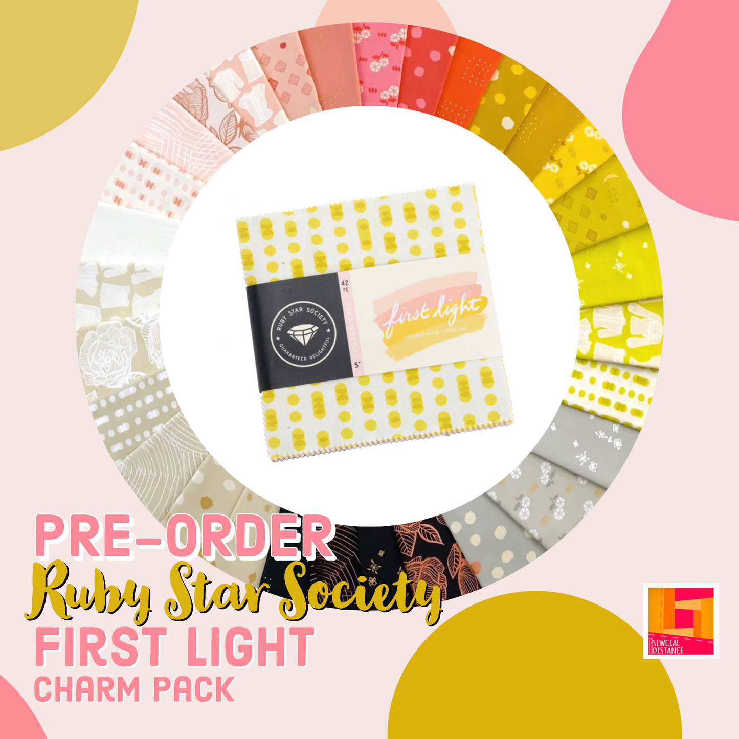Ruby Star Society-First Light-Charm Pack