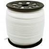 5 Yards-Banded Stretch Elastic-1/6 Inch in White