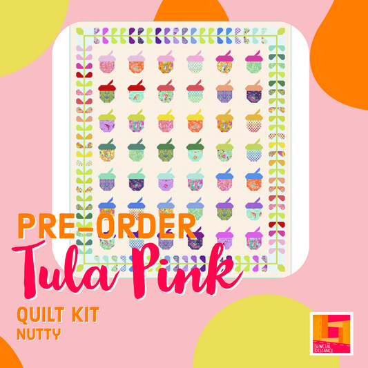 Tula Pink-Tiny Beasts-Nutty Quilt Kit