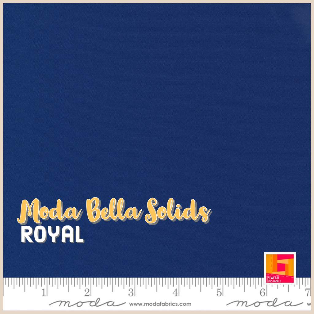 Moda Fabrics-Bella Solids-Royal