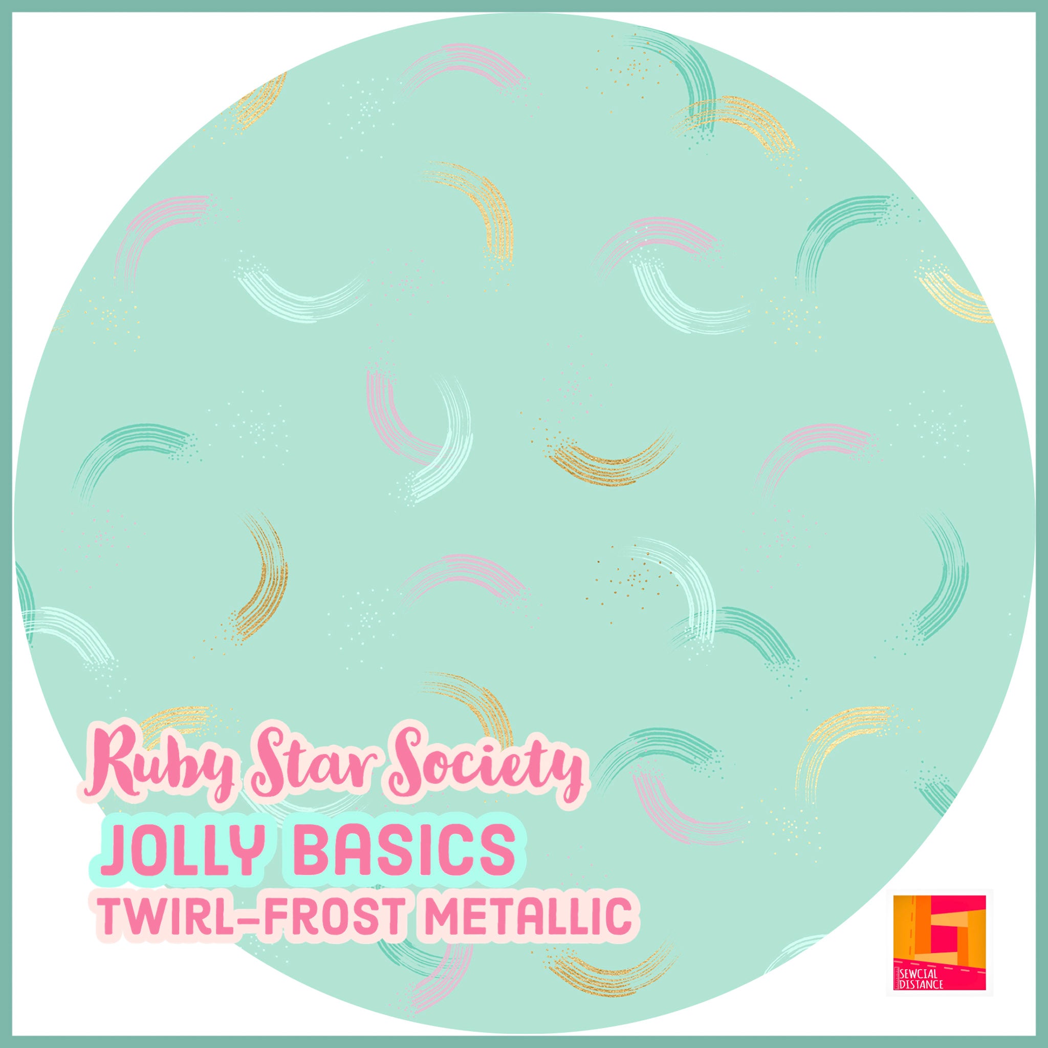 Ruby Star Society-Jolly Basics-Twirl in Frost Metallic