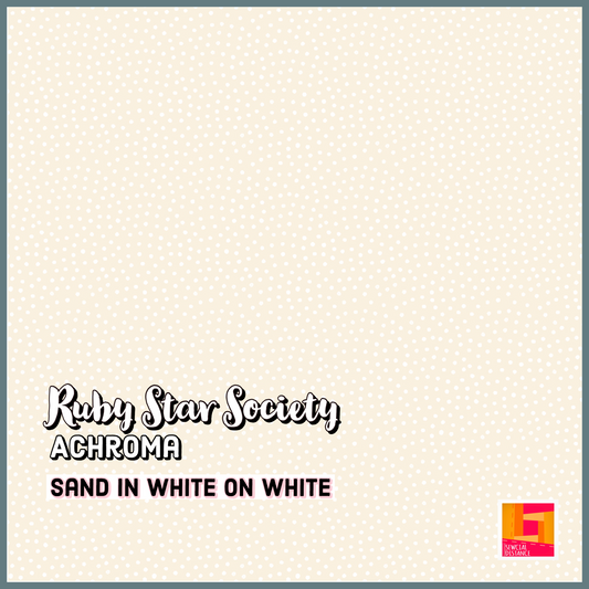 Ruby Star Society-Achroma-Sand in White on White