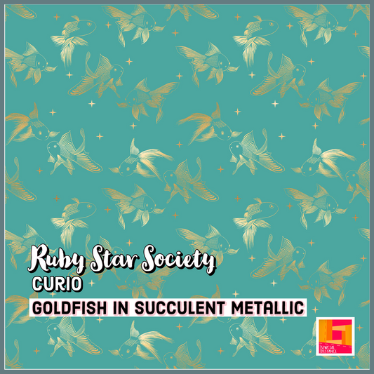 Ruby Star Society-Curio-Goldfish in Succulent Metallic