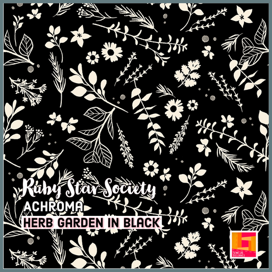 Ruby Star Society-Achroma-Herb Garden in Black