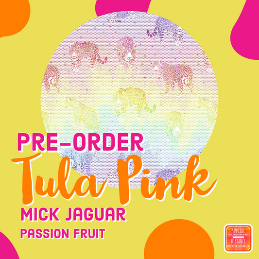 Tula Pink-Daydreamer-By the 1/2 Yard-Mick Jaguar-Passion Fruit